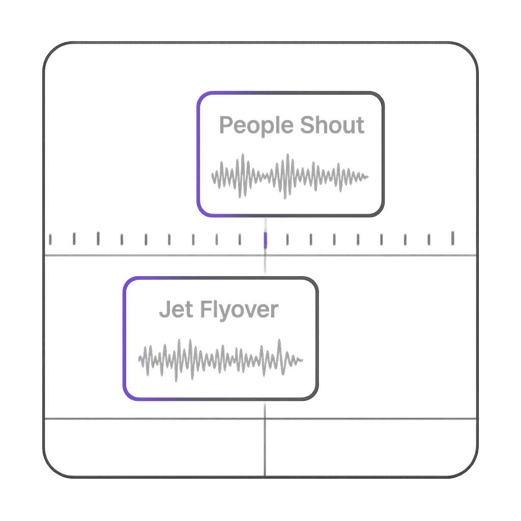 Sound effects drop in