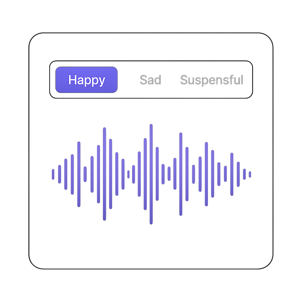 Voices gain emotion